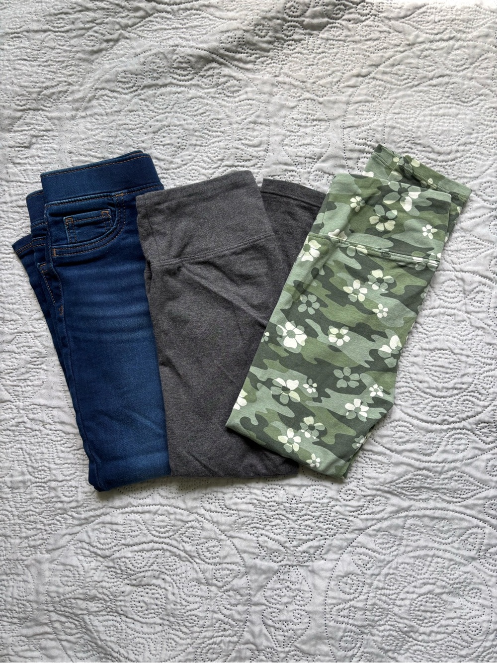 Girls Pull-On Leggings and Jeggings Bundle
